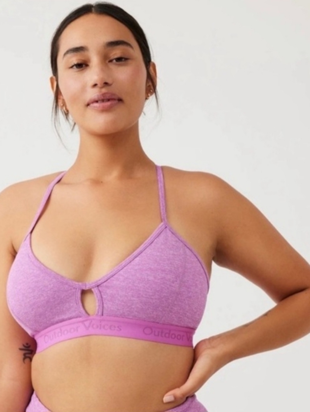 Outdoor Voices Steeplechase Sports Bra Size M